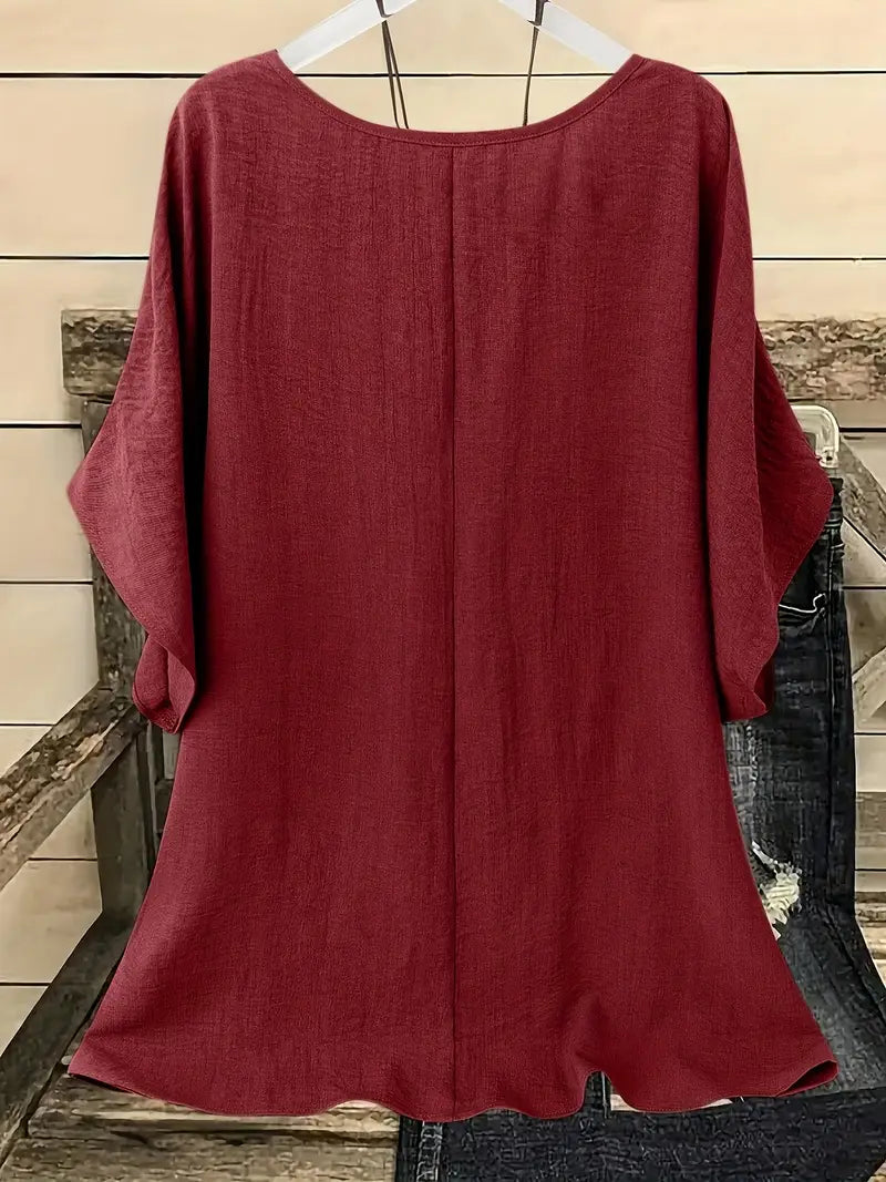 Dilek - Blusa Informal De Verano