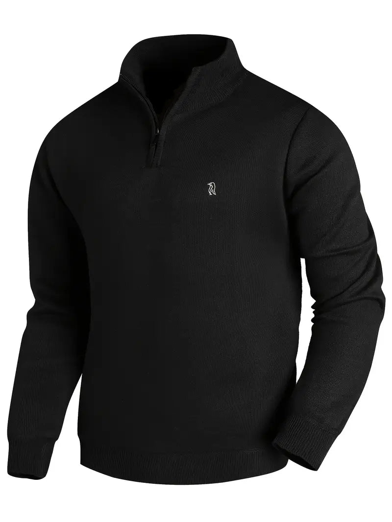 Aryan - Jersey Informal De Punto Con Cremallera