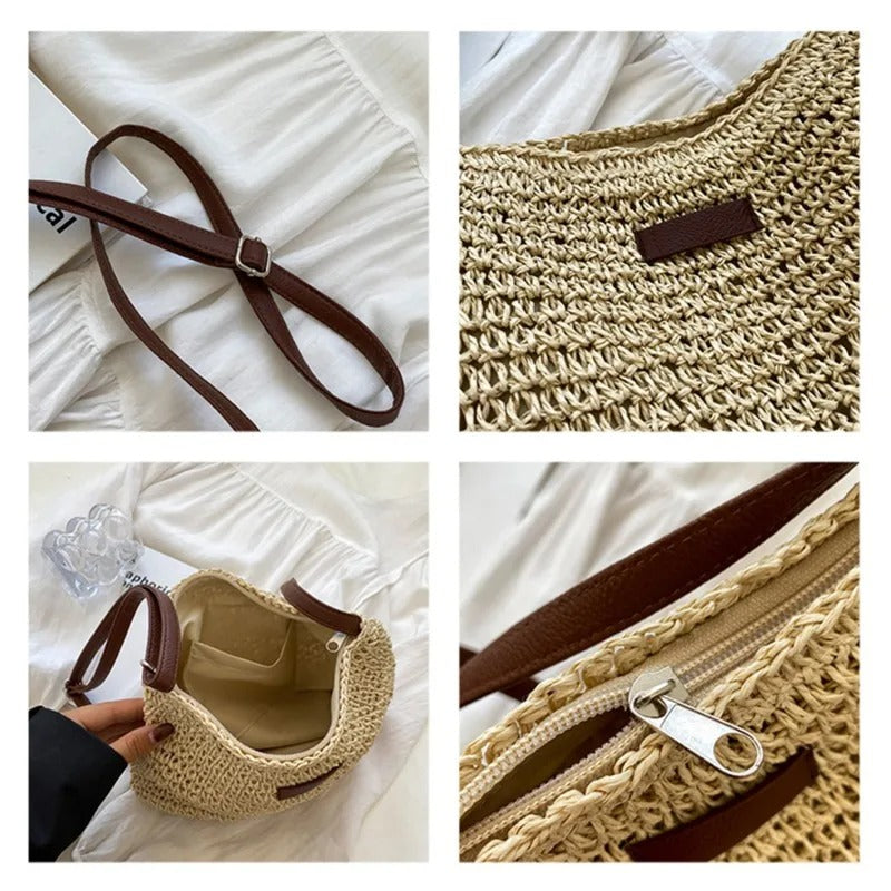 Tatienne - Bolso Bandolera Strawy
