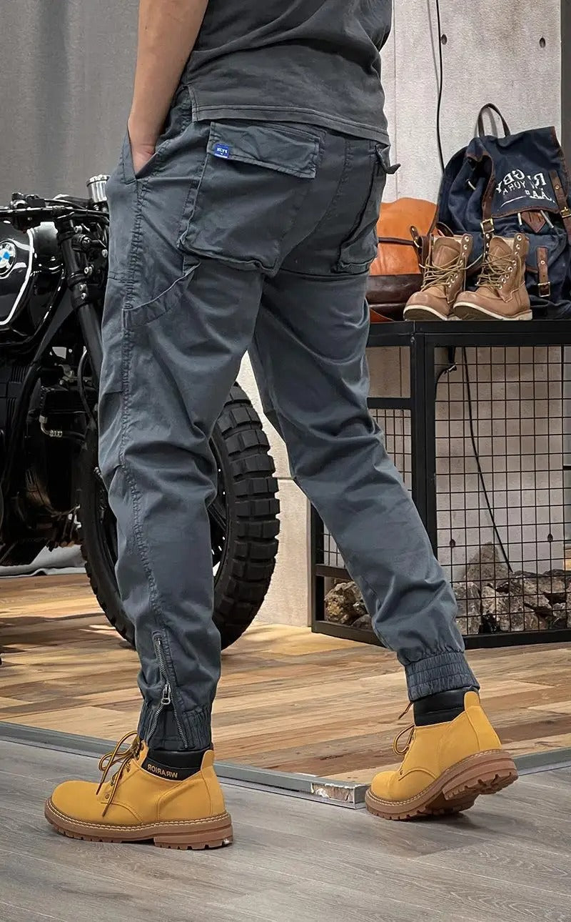 Guntram - Pantalones Cargo Elásticos Con Elastano