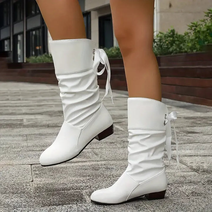 Anyssa - Botín Elegante Con Cordones