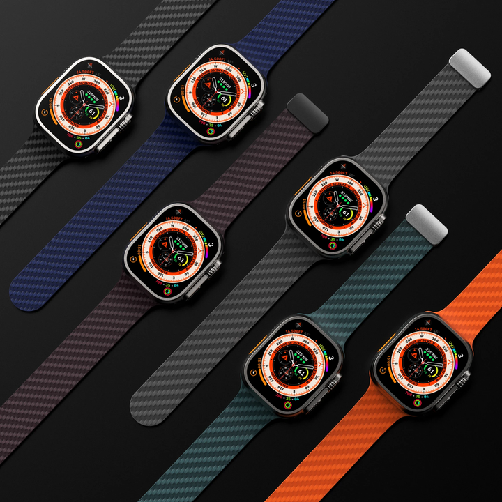 FuryBand -  Correa para Apple Watch Fury de Fibra de Carbono