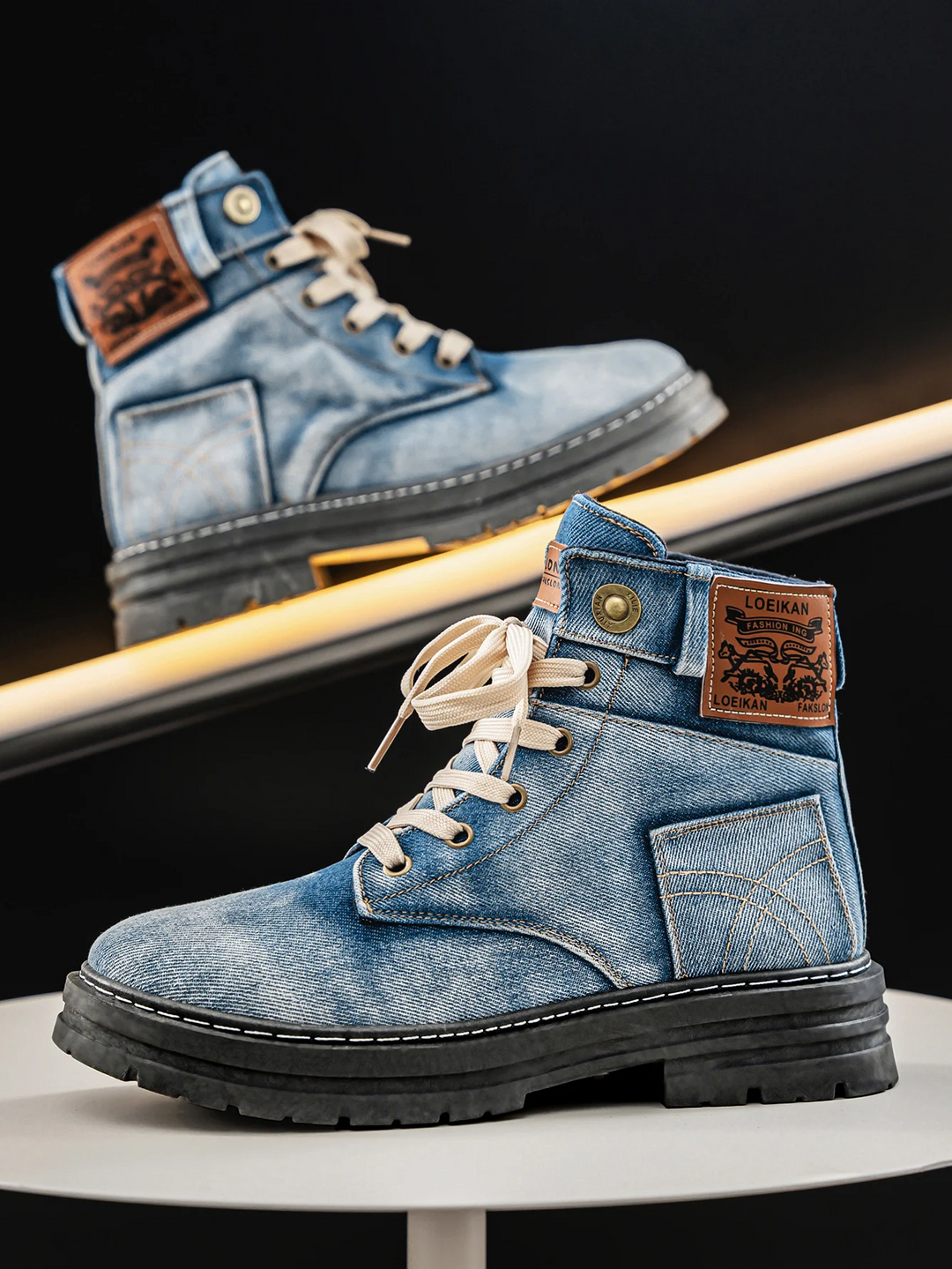 Otero - Botas Dénim Elegantes