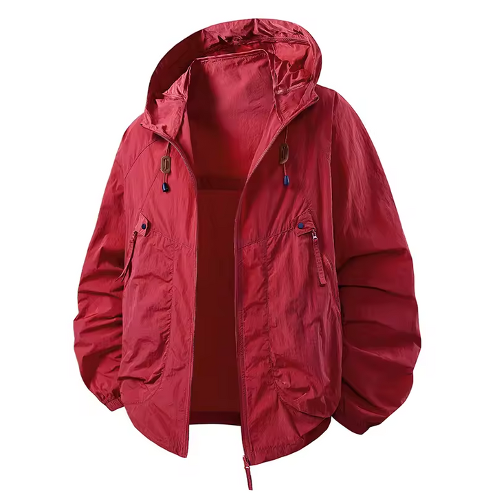 Vrenda - Chaqueta Con Capucha y Mangas Largas Con Bolsillo