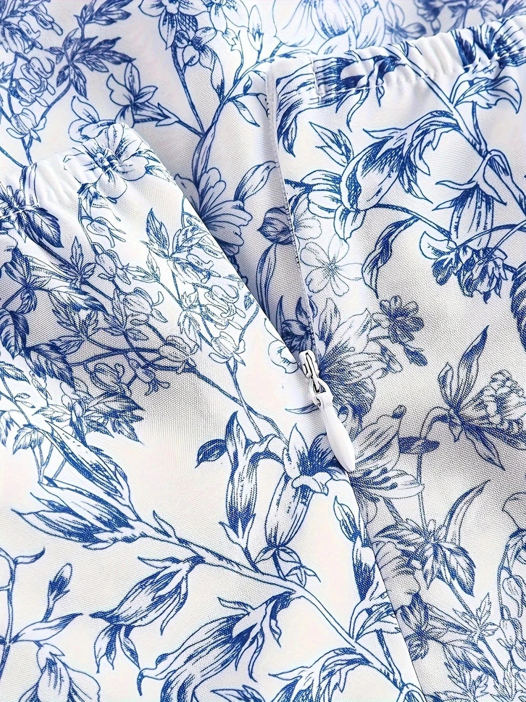 Ortagus - Vestido Floral Con Volantes