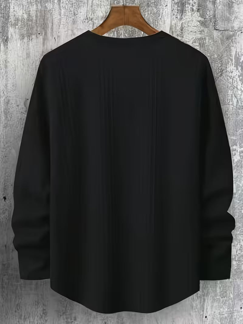 Pauleta - Sudadera Informal de Manga Larga y Cuello Redondo