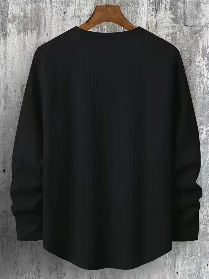 Pauleta - Sudadera Informal de Manga Larga y Cuello Redondo