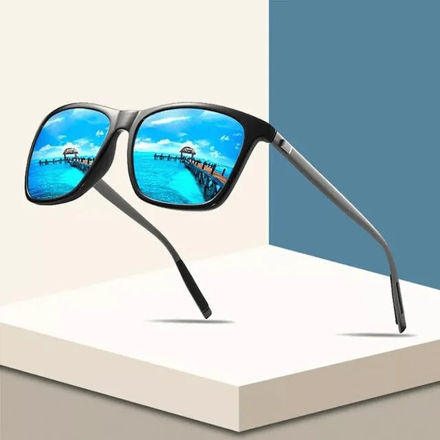 AeroShades - Gafas de Sol Polarizadas de Aluminio y Magnesio