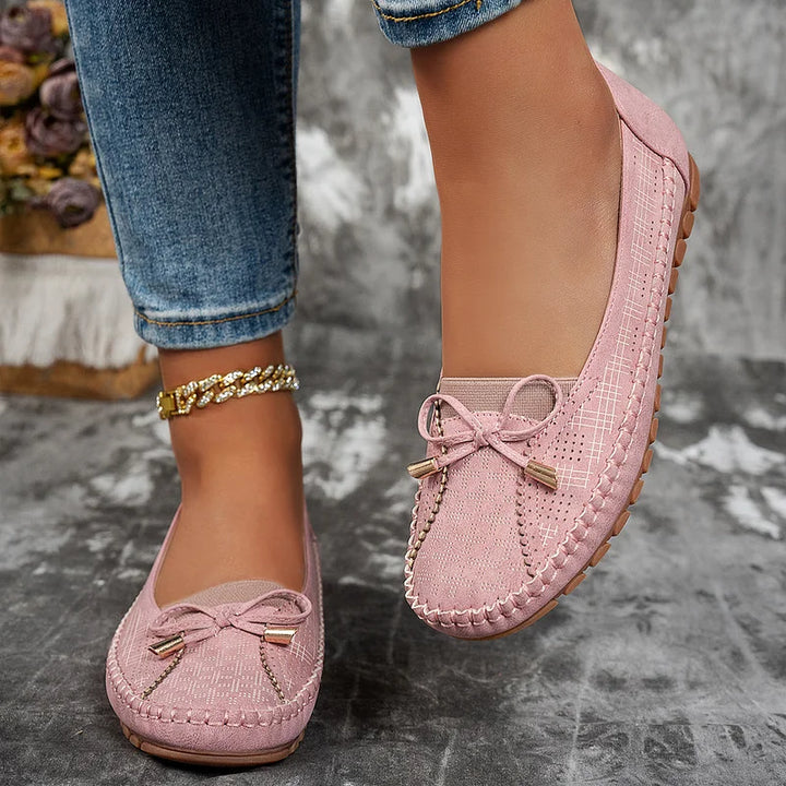Rofia - Mocasines Casuales Antideslizantes De Cuero