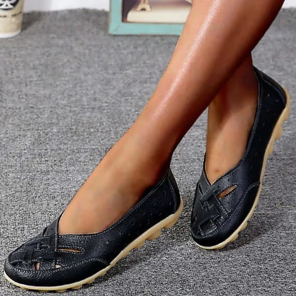 Lenie - Zapatos de Piel Transpirables