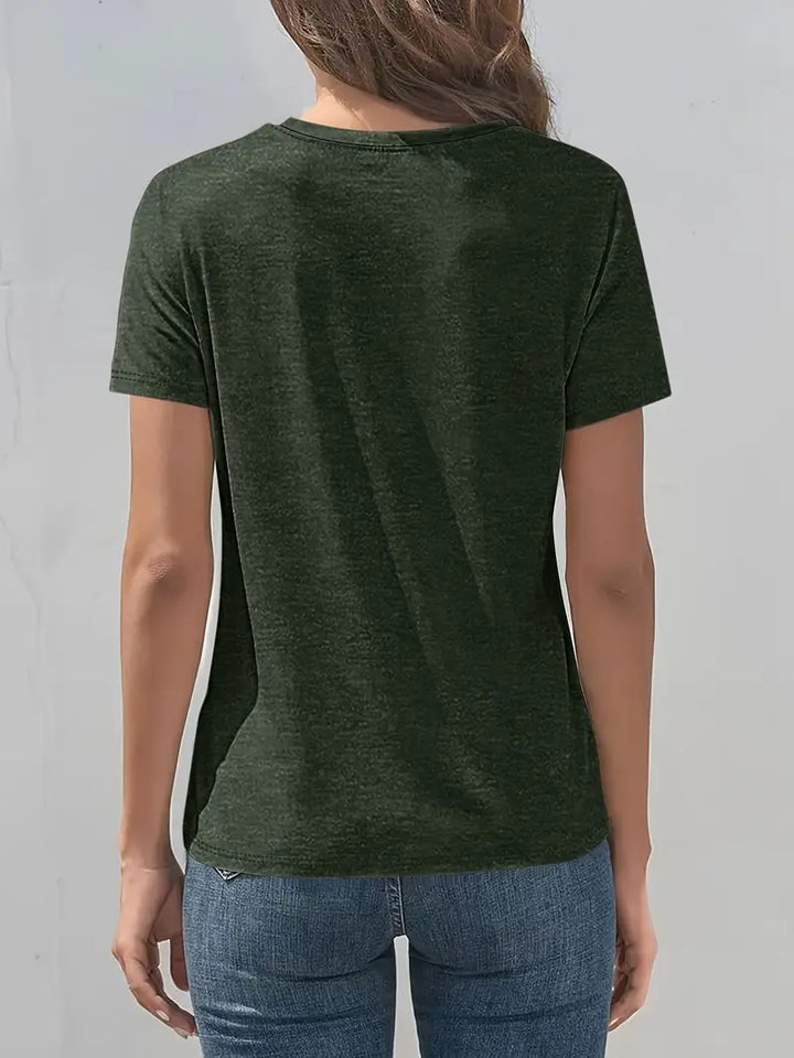 Vitaliya - Camiseta Casuales De Manga Corta