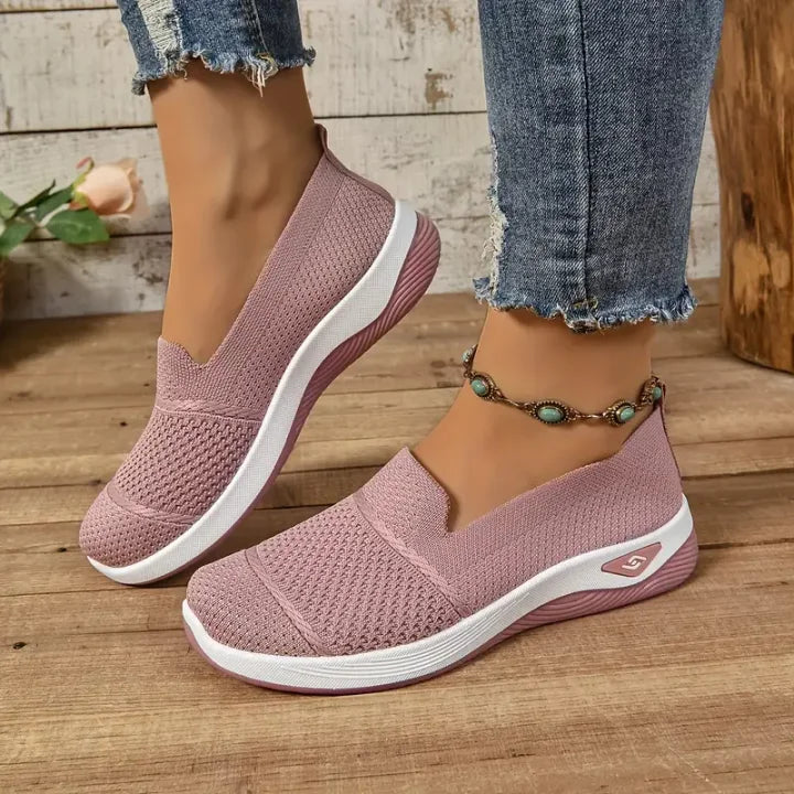 Yaelith - Zapatilla Ortopédica Transpirable Sin Cordones Para Caminar
