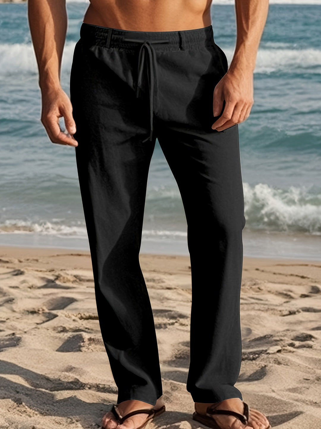 Erikas - Pantalones Cómodos De Lino