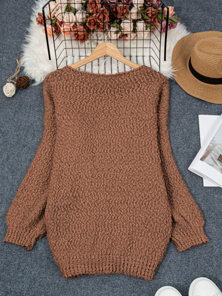 Jeannette - Jersey De Cuello Redondo Manga Larga