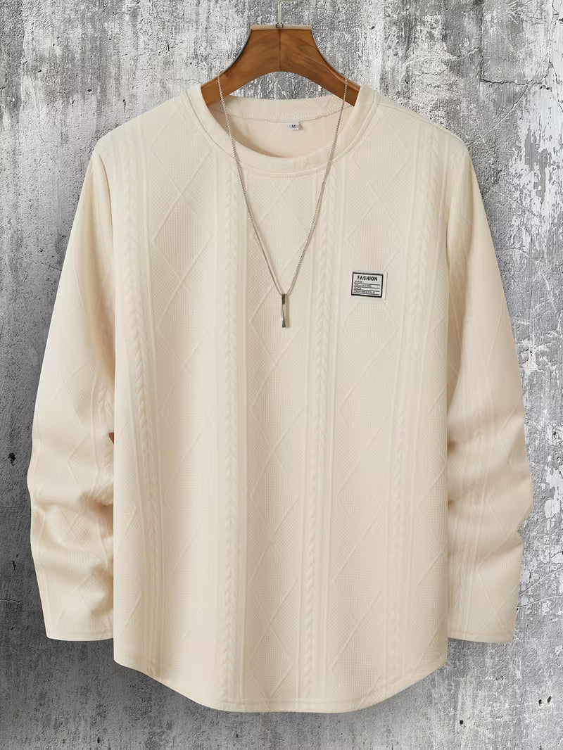 Pauleta - Sudadera Informal de Manga Larga y Cuello Redondo