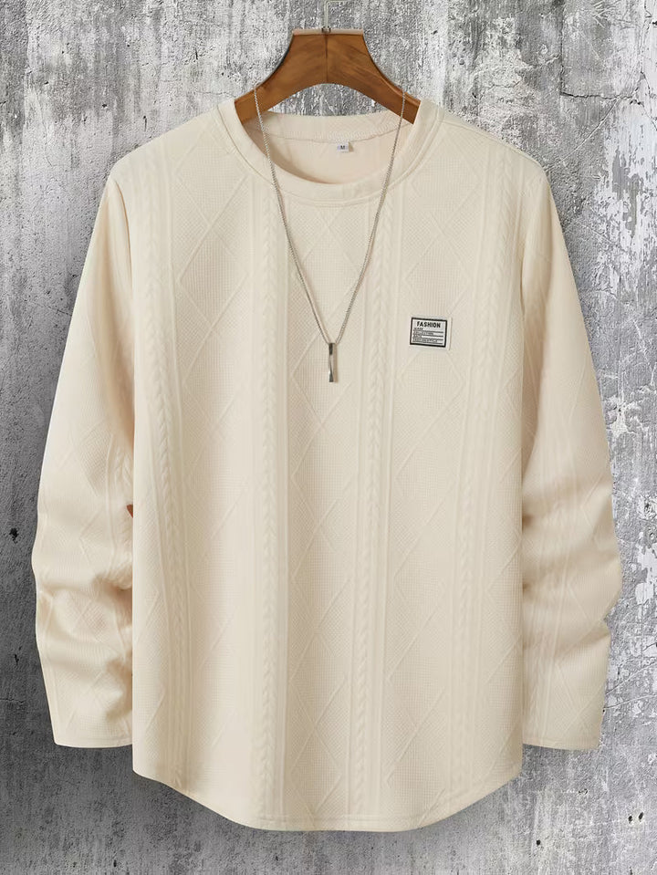 Pauleta - Sudadera Informal de Manga Larga y Cuello Redondo