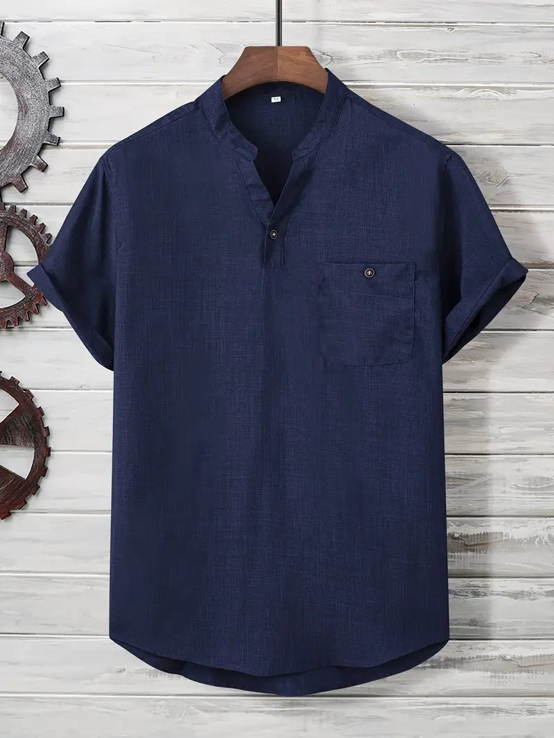 Kieth - Camisa De Manga Corta Con Bolsillo Delantero