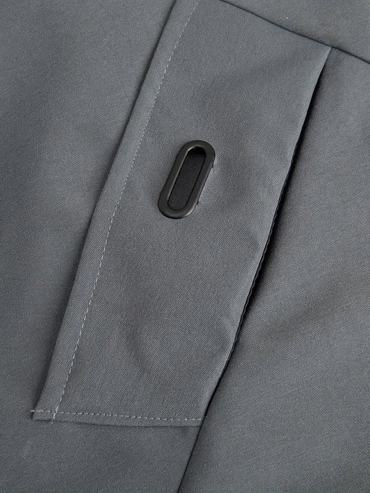 Conor - Chaqueta Cortavientos Con Cremallera y Capucha