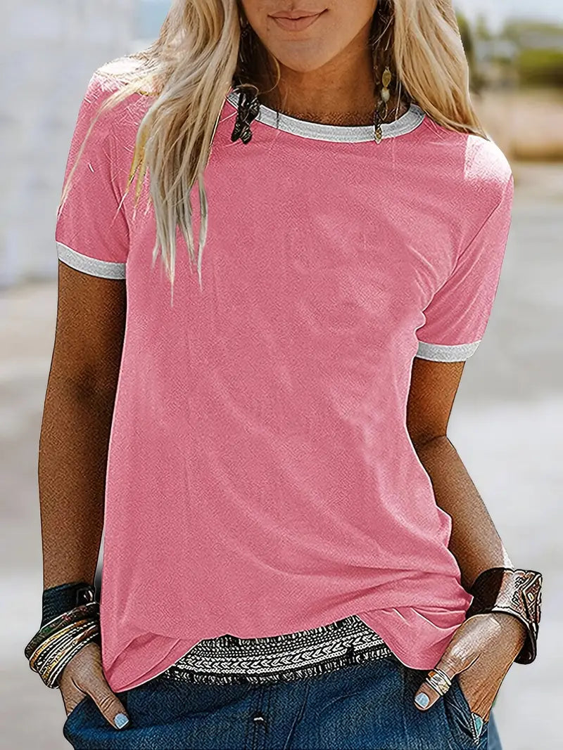 Kisara - Camiseta Informal De Manga Corta