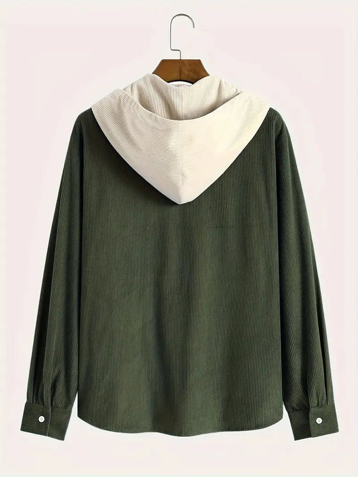 Costas - Sudadera Con Cremallera Y Textura De Pana