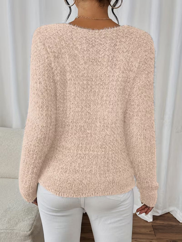 Aderah -Jersey Holgado Con Cuello en V