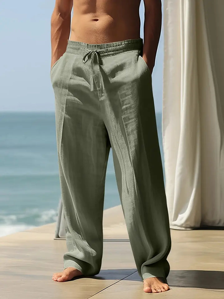 Babaev - Pantalón Elegante De Lino