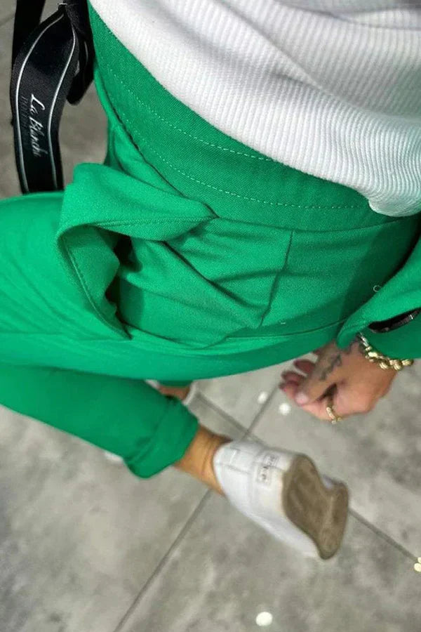 Jocelyne - Elegante Conjunto De Blázer Pantalones