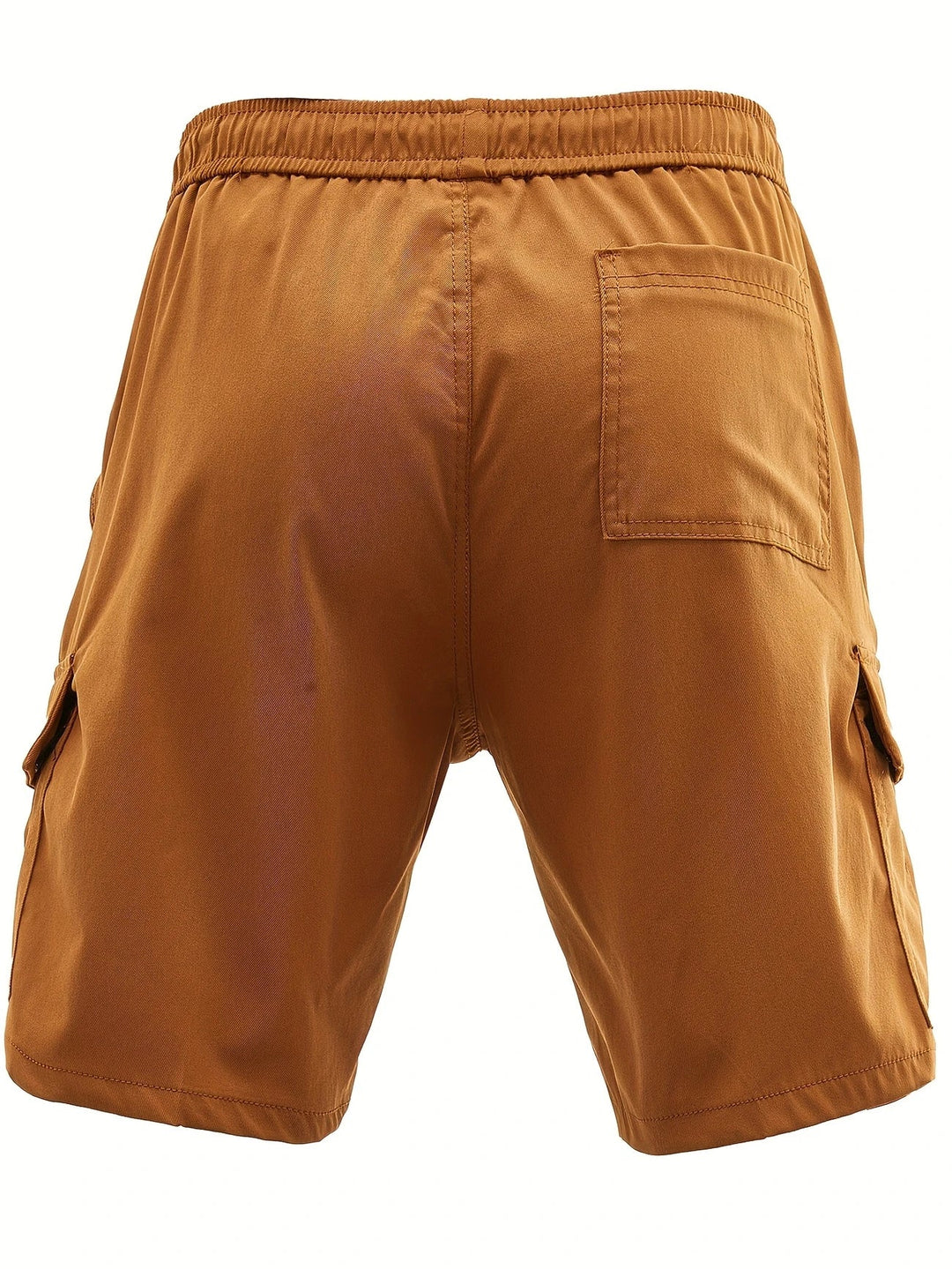 Lewand - Pantalones Cortos Cargo Elegantes y Holgados Con Bolsillo Lateral