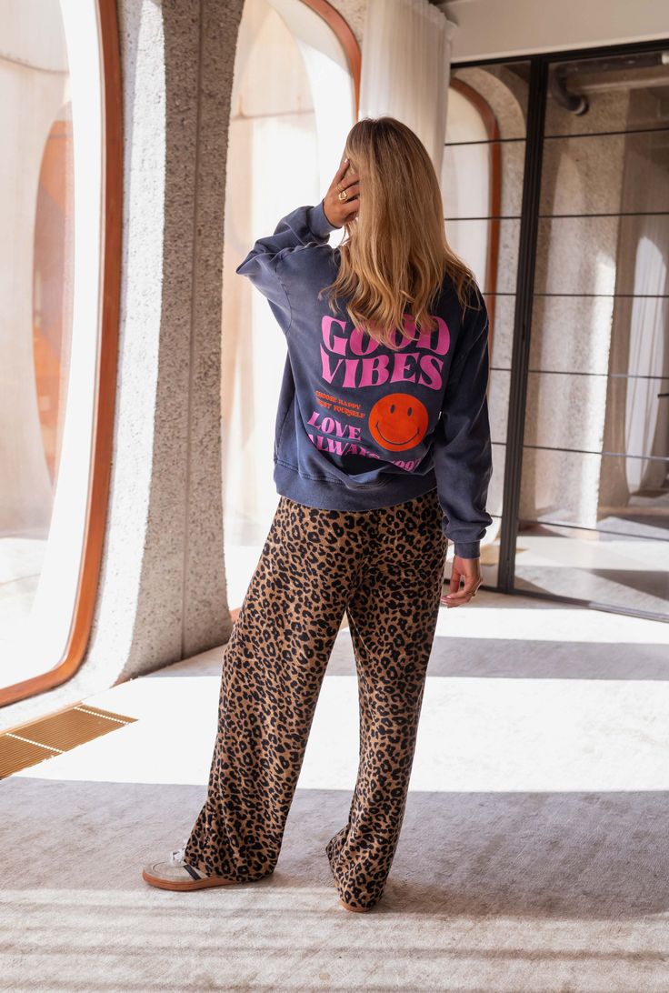 Mira – Pantalones De Chándal Leopardo