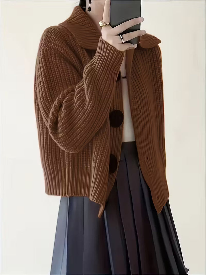 Agnetha - Jersey De Punto Con Botones Grandes