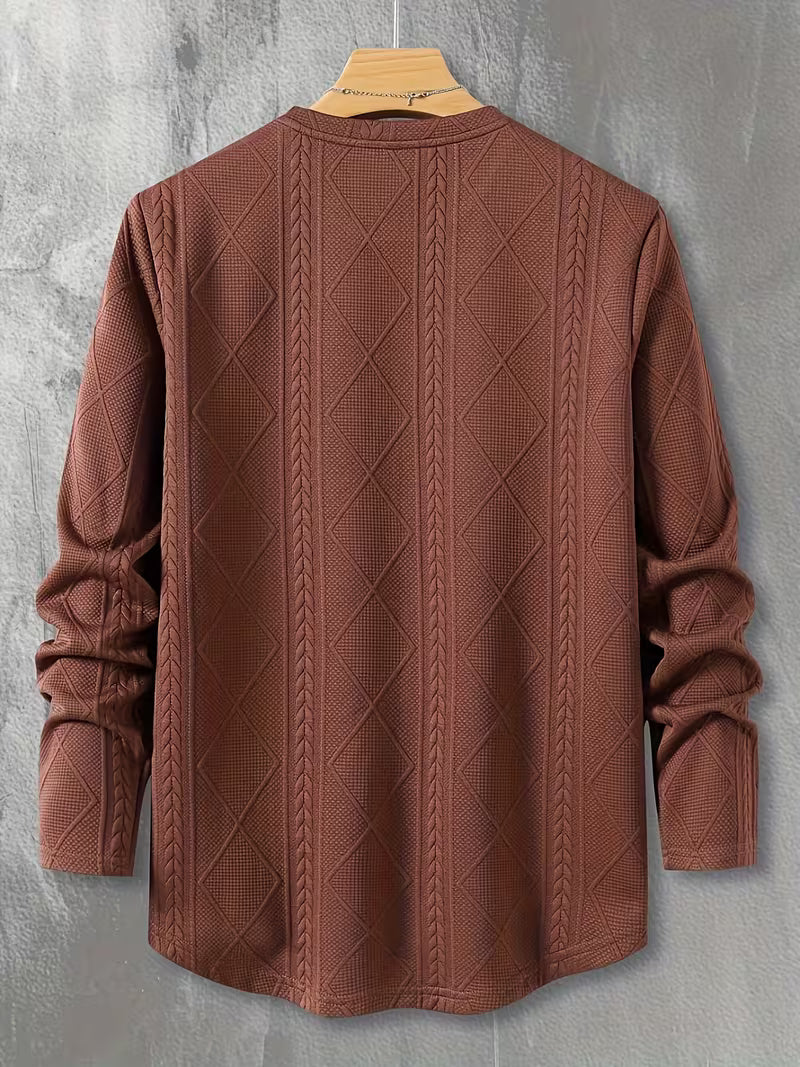 Pauleta - Sudadera Informal de Manga Larga y Cuello Redondo