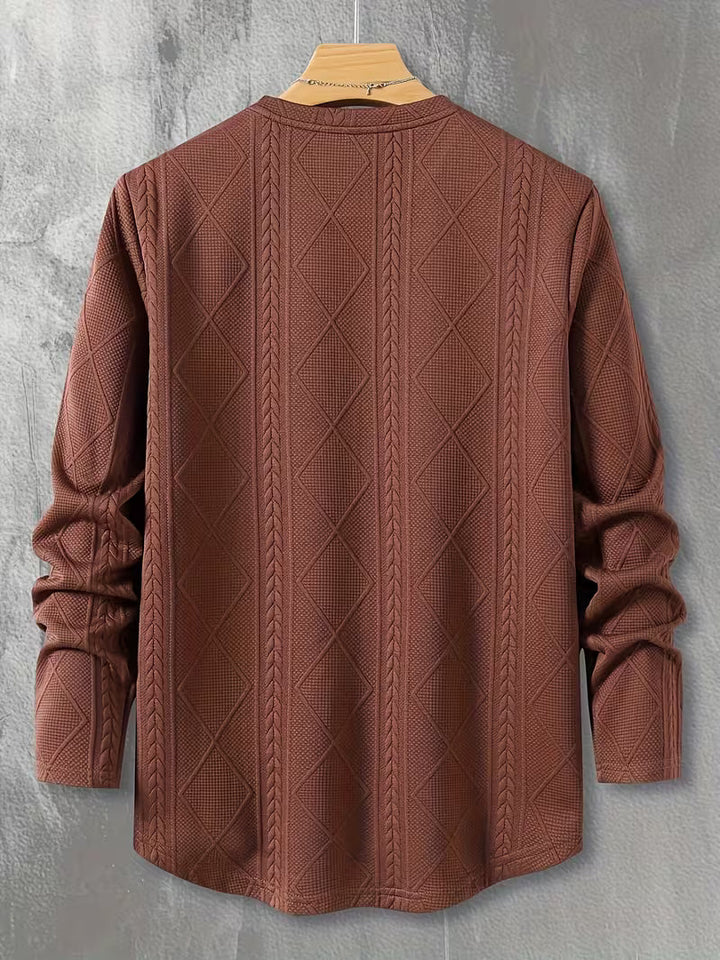 Pauleta - Sudadera Informal de Manga Larga y Cuello Redondo