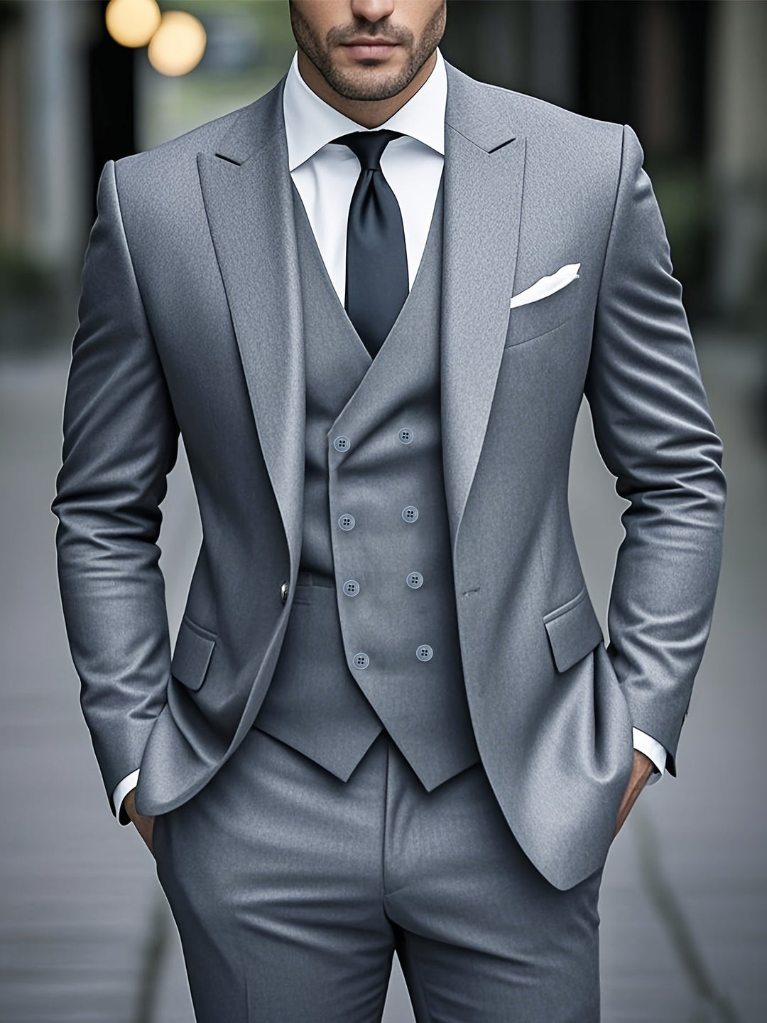 Alexandre - Traje Formal De Tres Piezas a Medida