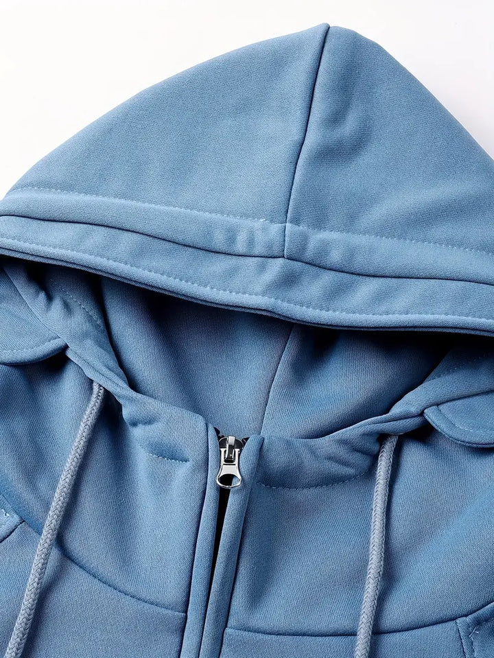 Bieber - Sudadera Cn Capucha y Múltiples Bolsillos