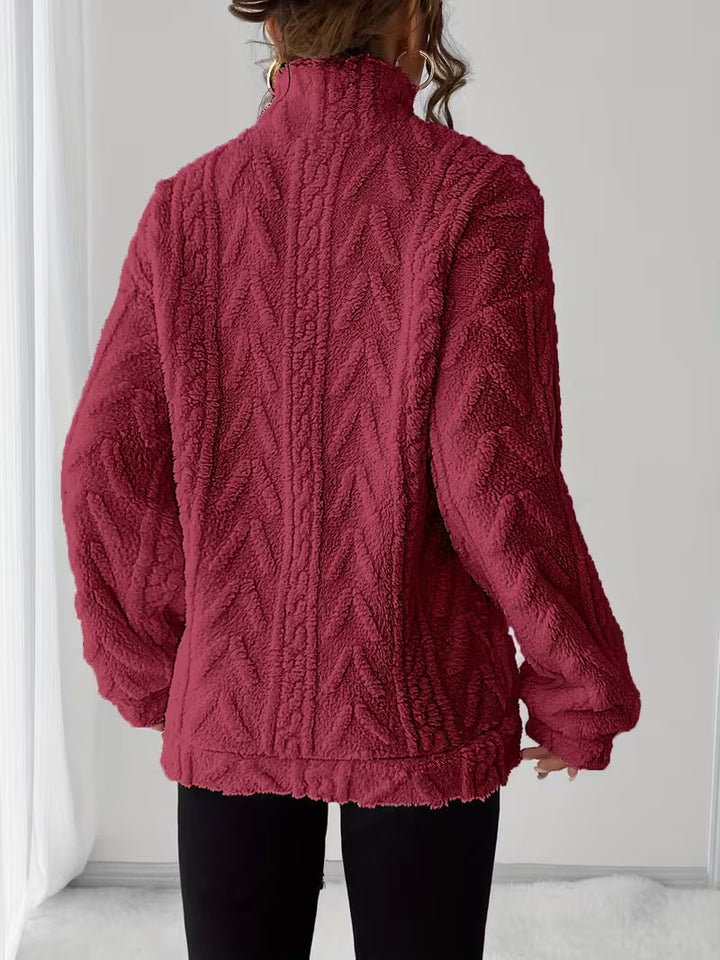 Nessia - Sudadera Versátil De Forro Polar