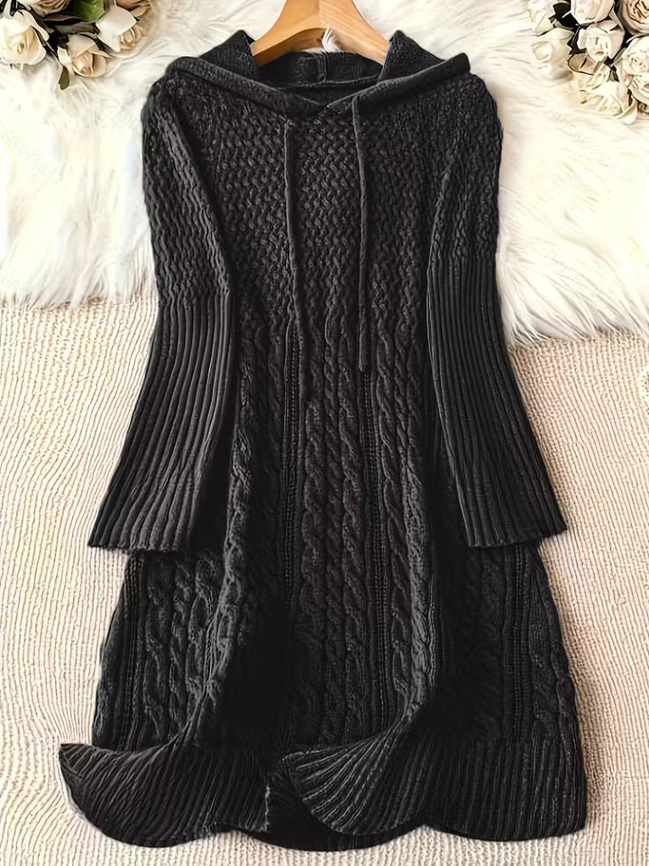 Jakynta - Vestido Informal Con Capucha