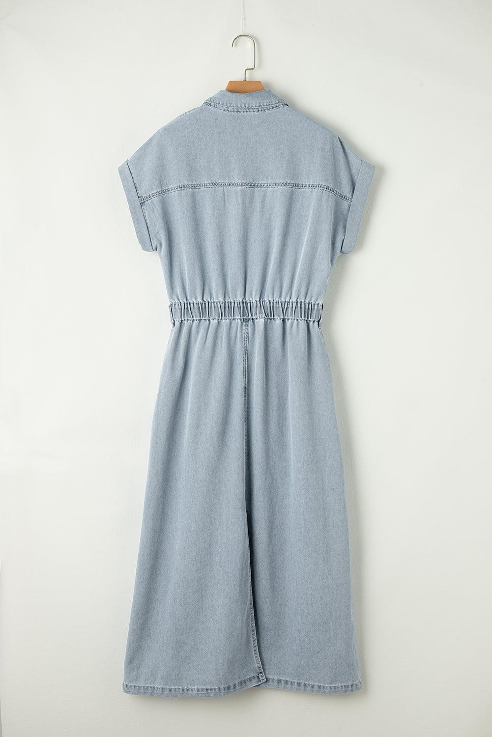 Brygida - Elegante Vestido Vaquero