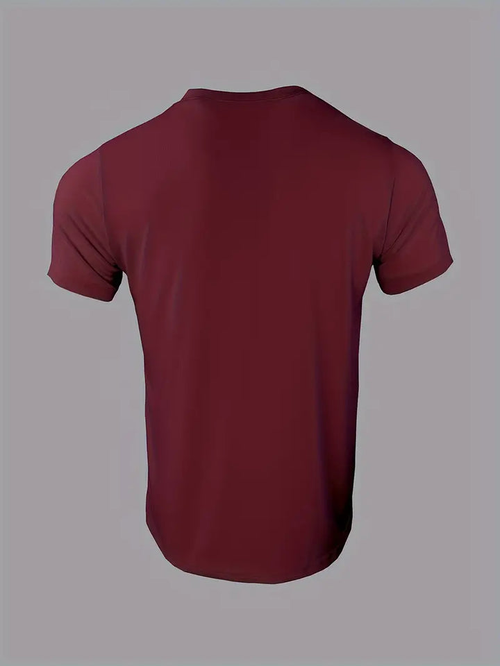 Eligio - Camiseta de Punto Con Botón