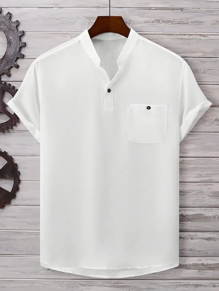 Kieth - Camisa De Manga Corta Con Bolsillo Delantero