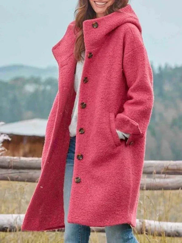 Janushi - Abrigo Elegante de Invierno de Manga larga