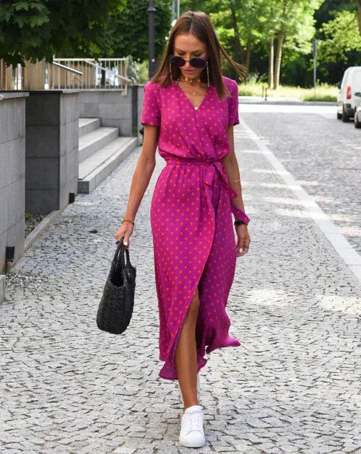 Theresita - Vestido De Verano Con Flores