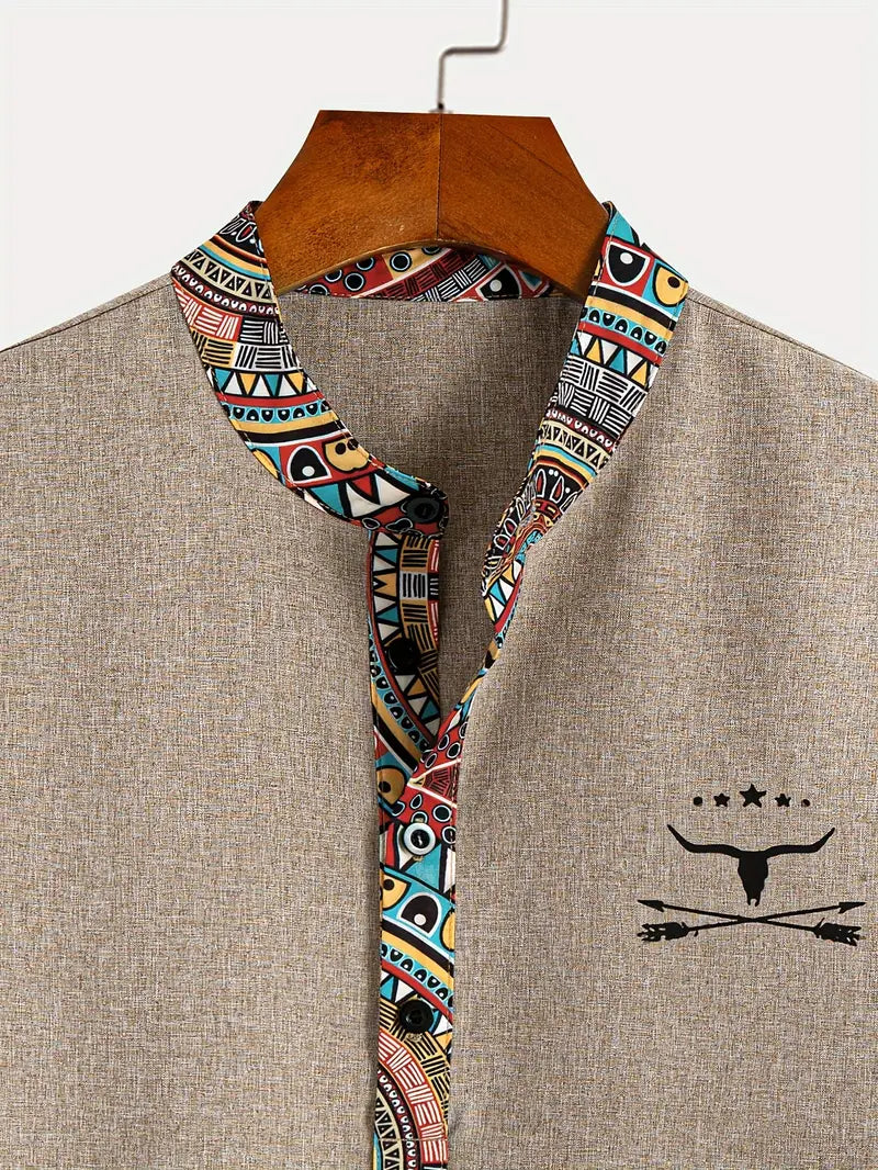 Murat - Elegante Camisa De Manga Corta