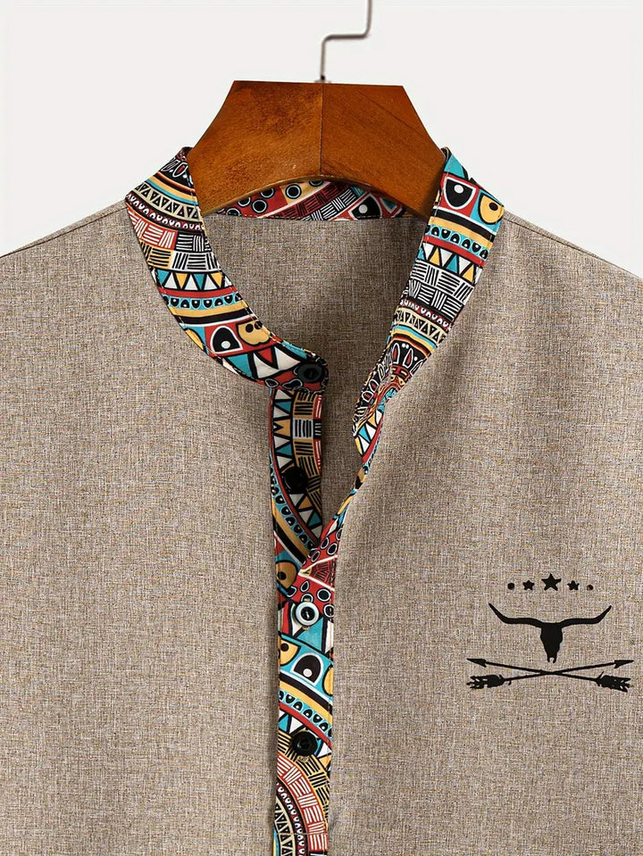 Murat - Elegante Camisa De Manga Corta