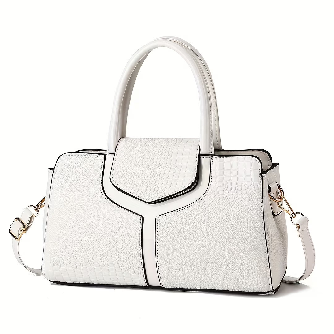 Subina - Bolso Con Textura De Cocodrilo