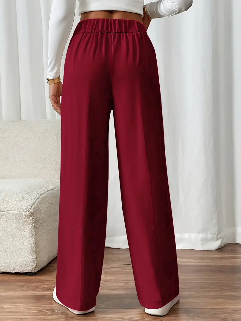 Orvella - Cómodos Pantalones Anchos Con Bolsillos