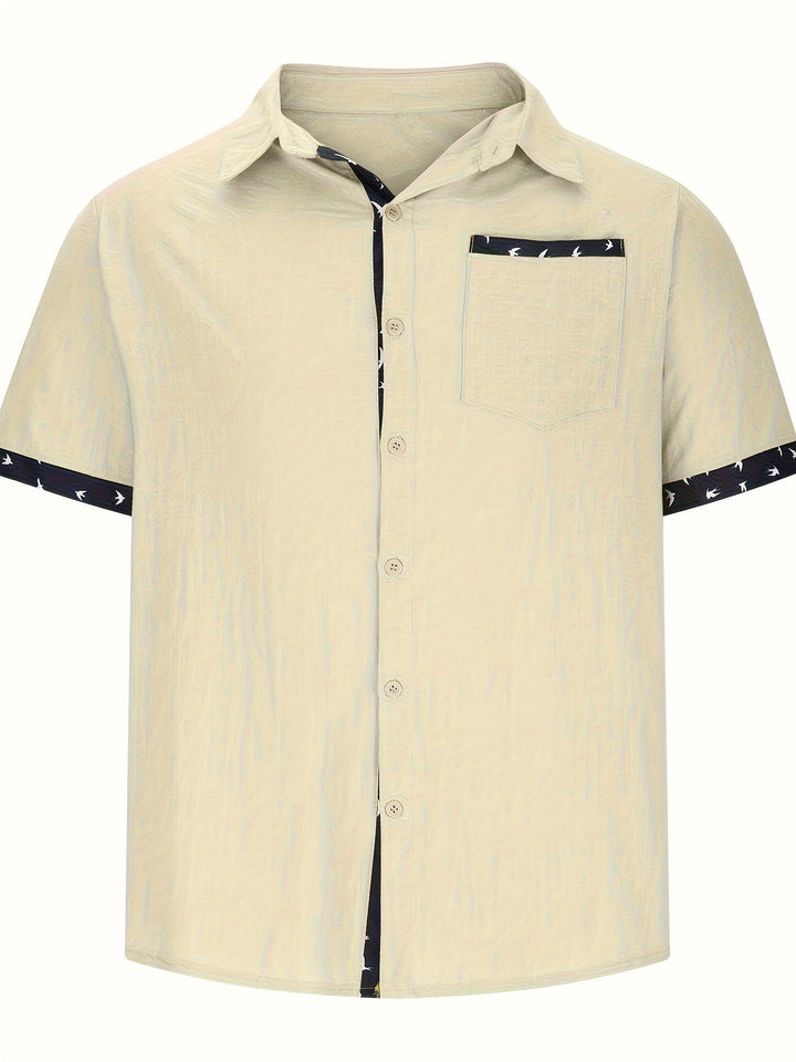 Julio - Elegante Camisa De Manga Corta