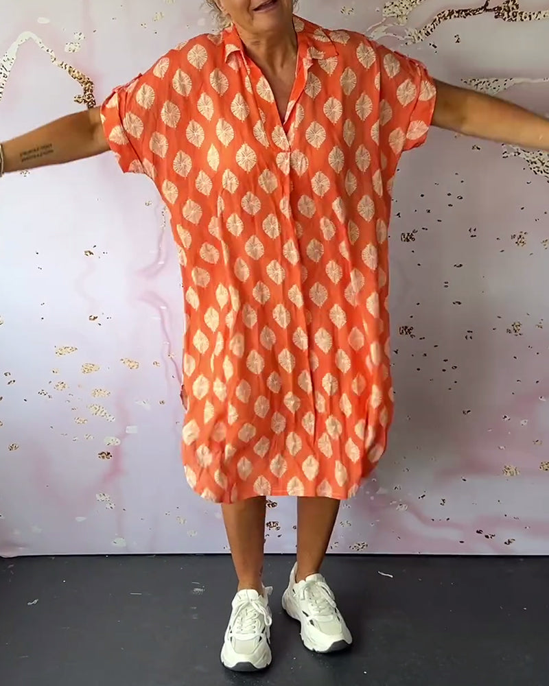 Dini - Vestido Elegante Con Cuello En V