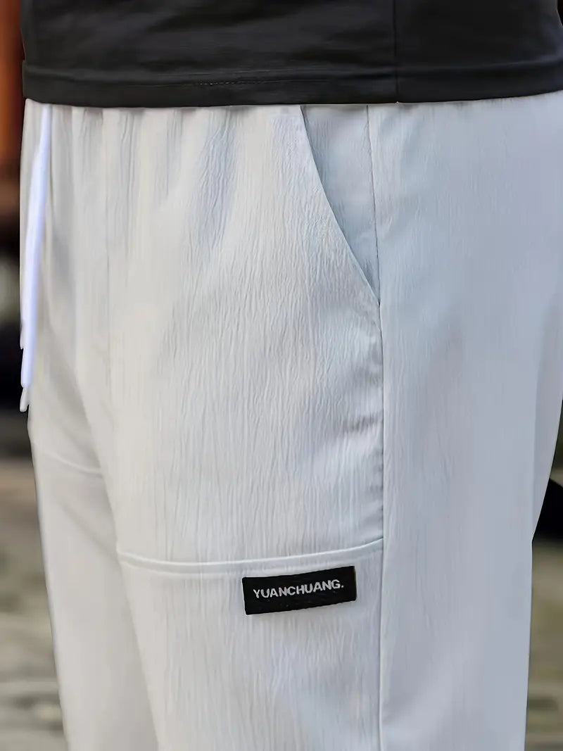 Travys - Pantalones Deportivos Informales Con Bolsillos