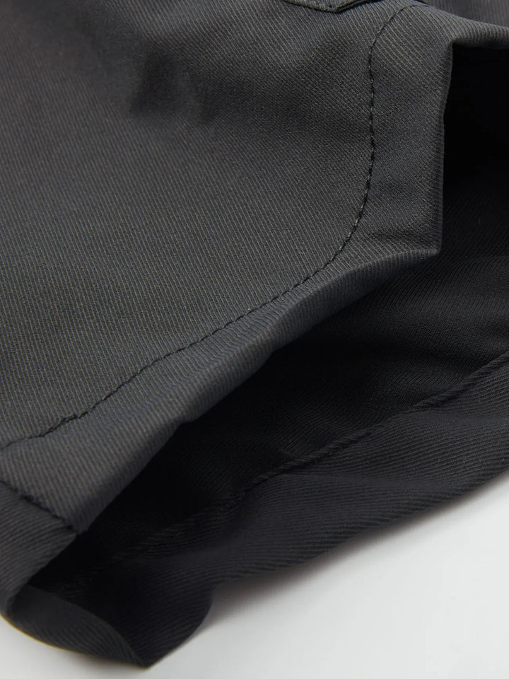 Lewand - Pantalones Cortos Cargo Elegantes y Holgados Con Bolsillo Lateral