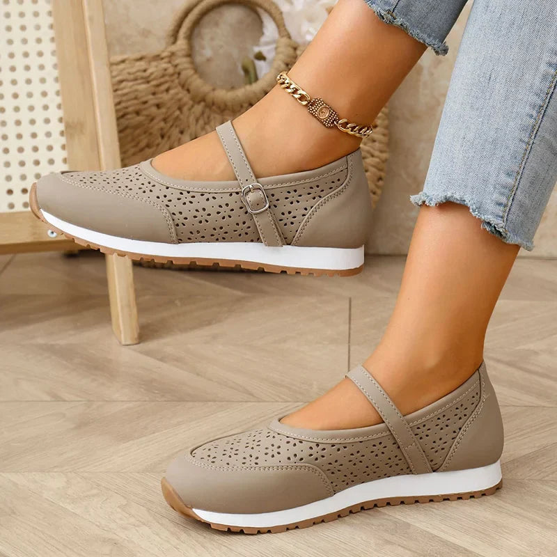 Jewell - Zapatos Ortopédicos Transpirables De Cuero